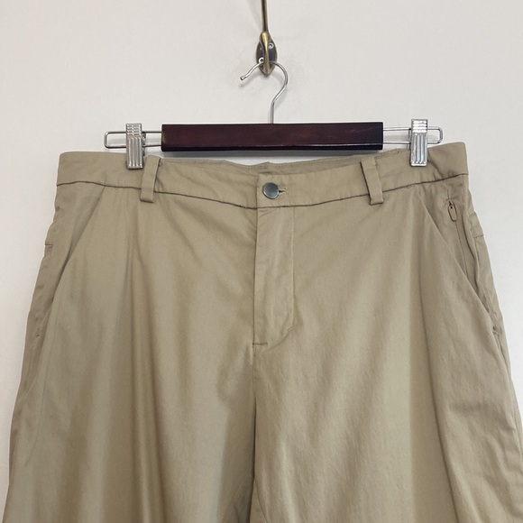 Lululemon Pants Mens 32 x 27 Beige Tan Commission Classic Swift Cotton Golf - Picture 3 of 15